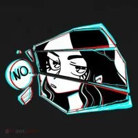 Anime No Eyes Broken Glass Toddler Hoodie thumb 2