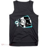 Anime No Eyes Broken Glass Tank Top thumb 0