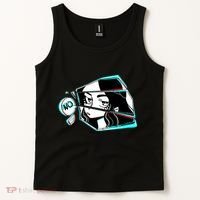 Anime No Eyes Broken Glass Tank Top thumb 2