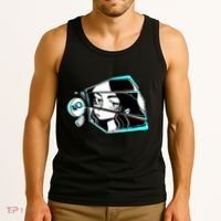 Anime No Eyes Broken Glass Tank Top thumb 3