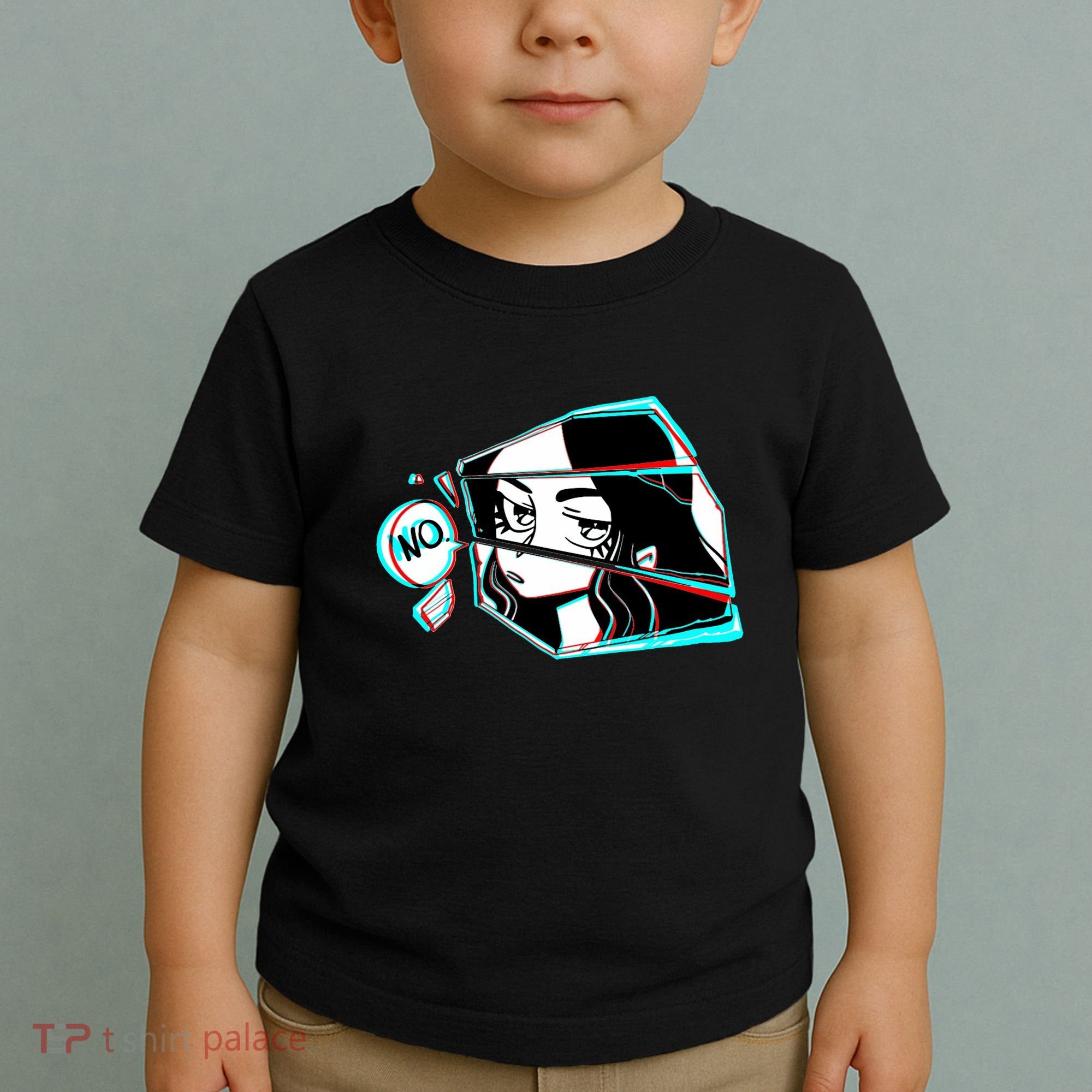 Anime No Eyes Broken Glass Toddler T-Shirt