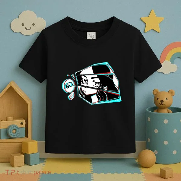 Anime No Eyes Broken Glass Toddler T-Shirt