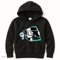 Anime No Eyes Broken Glass Kids Hoodie thumb 0