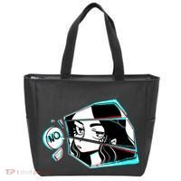 Anime No Eyes Broken Glass Tote Bag thumb 0