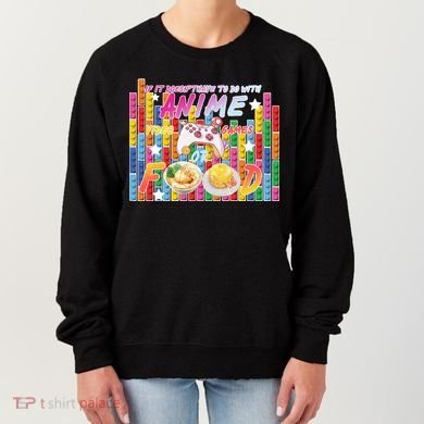 Anime Video Games Food Women's Sweatshirt