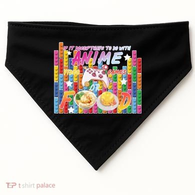 Anime Video Games Food USA-Made Doggie Bandana