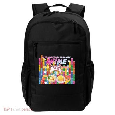 Anime Video Games Food Backpack