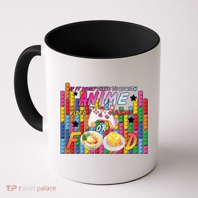 Anime Video Games Food Coffee Mug