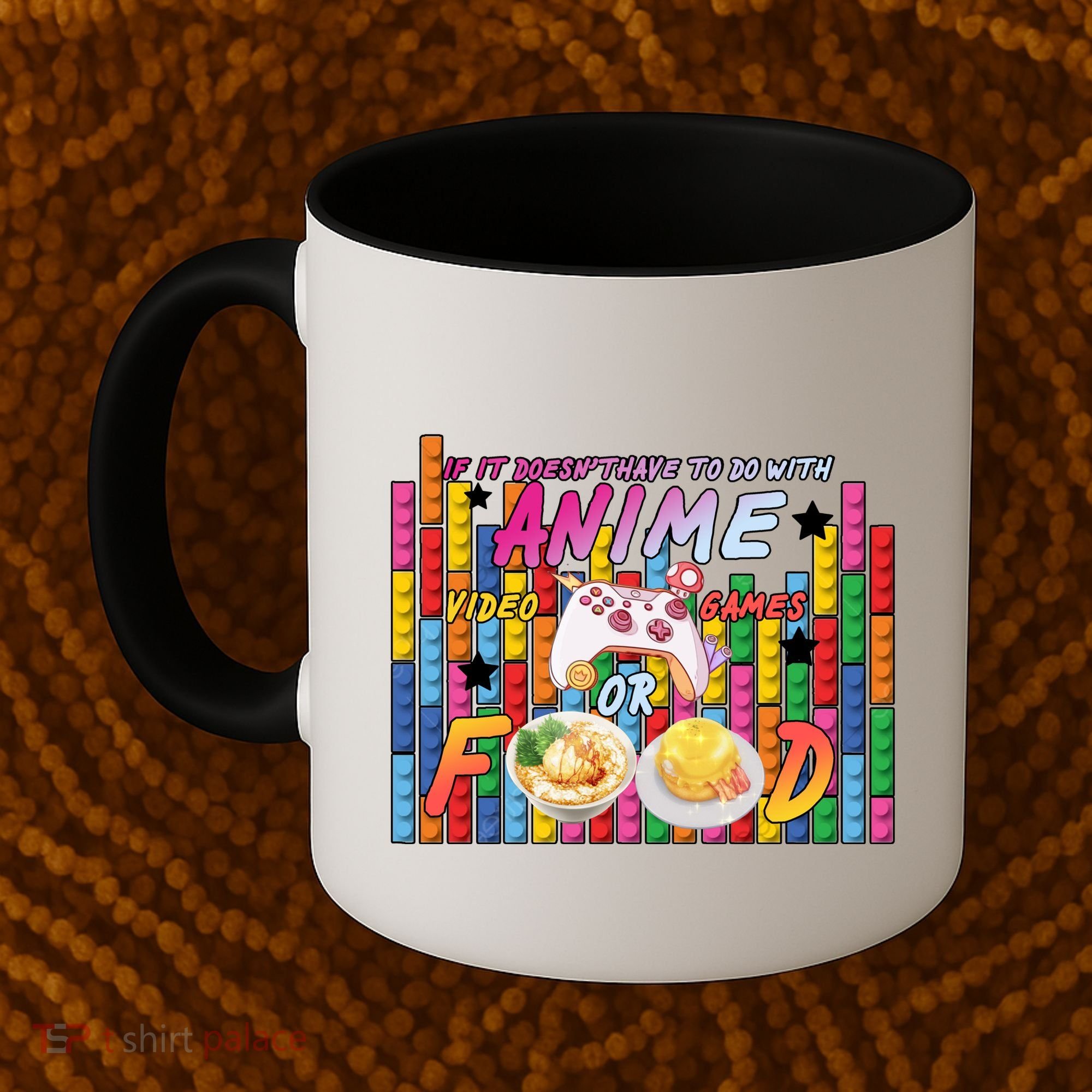 Anime Video Games Food Coffee Mug