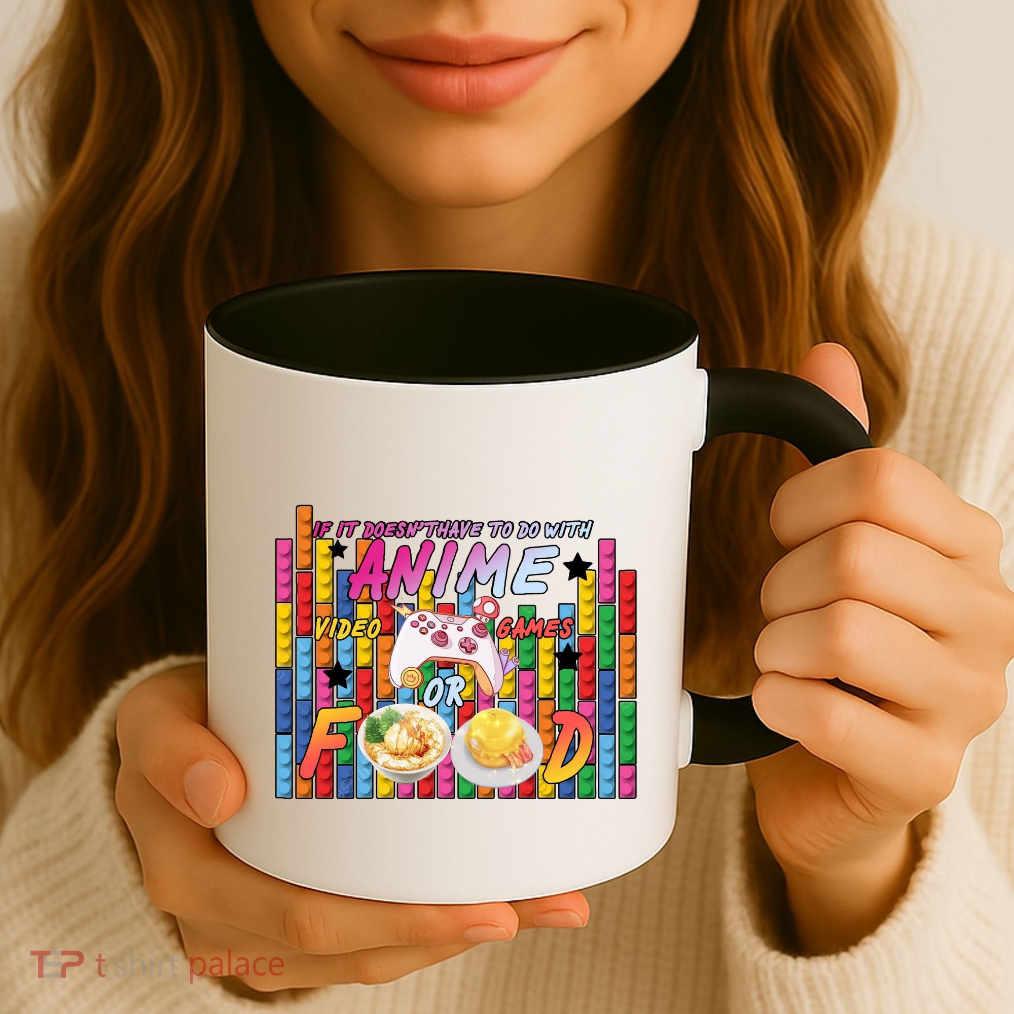Anime Video Games Food Coffee Mug