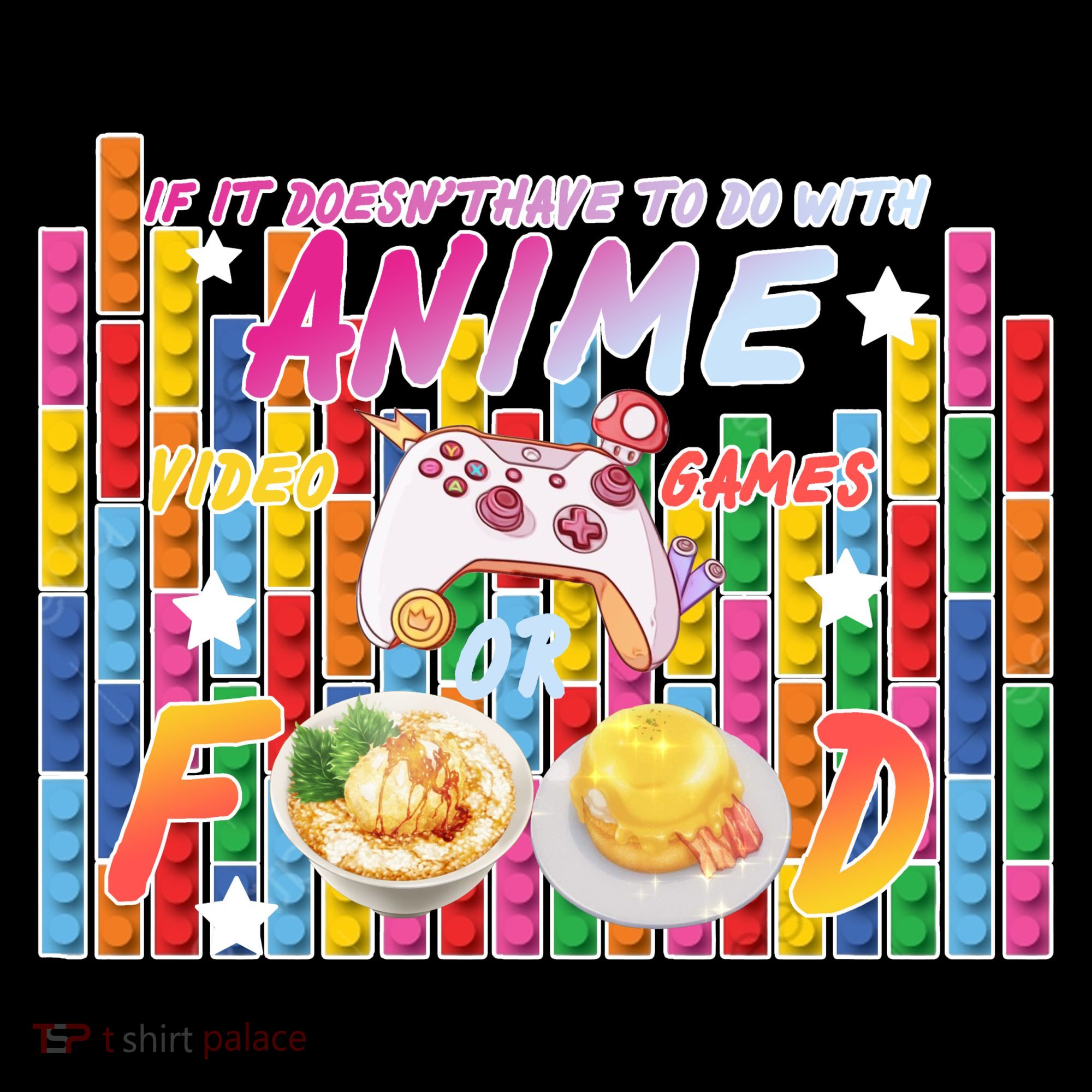 Anime Video Games Food Women's Hoodie