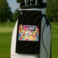 Anime Video Games Food Golf Towel thumb 2
