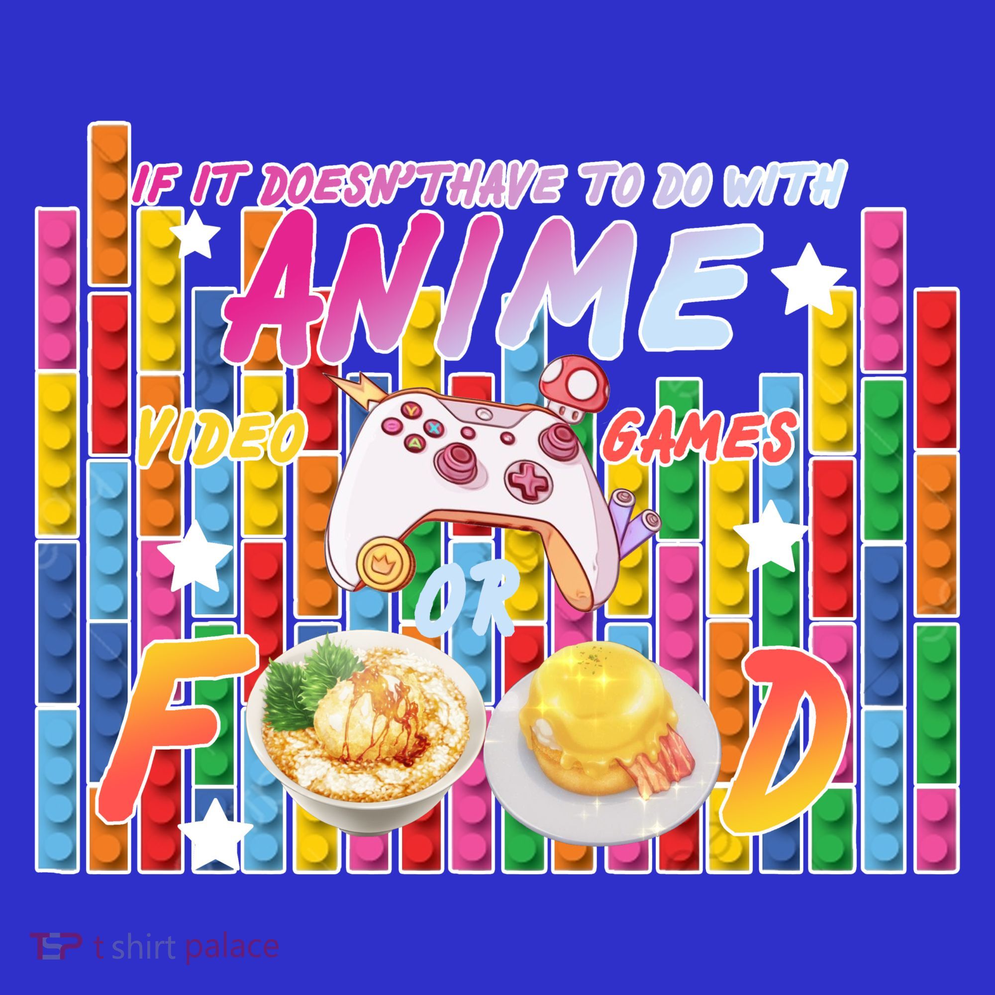 Anime Video Games Food Coaster