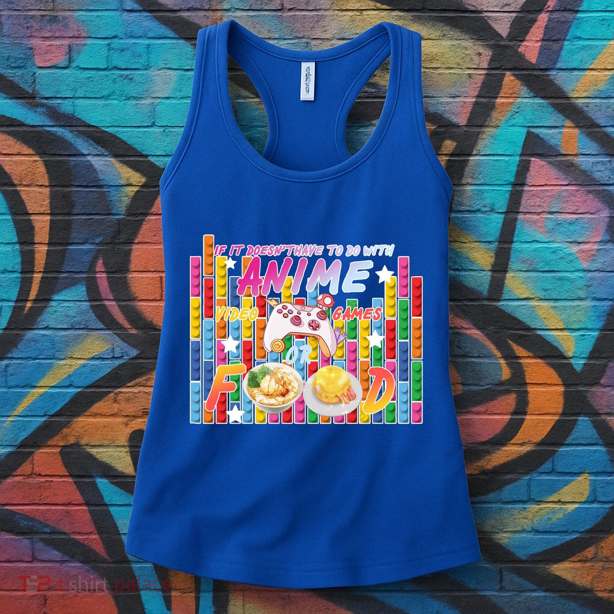 Anime Video Games Food Women's Tank Top