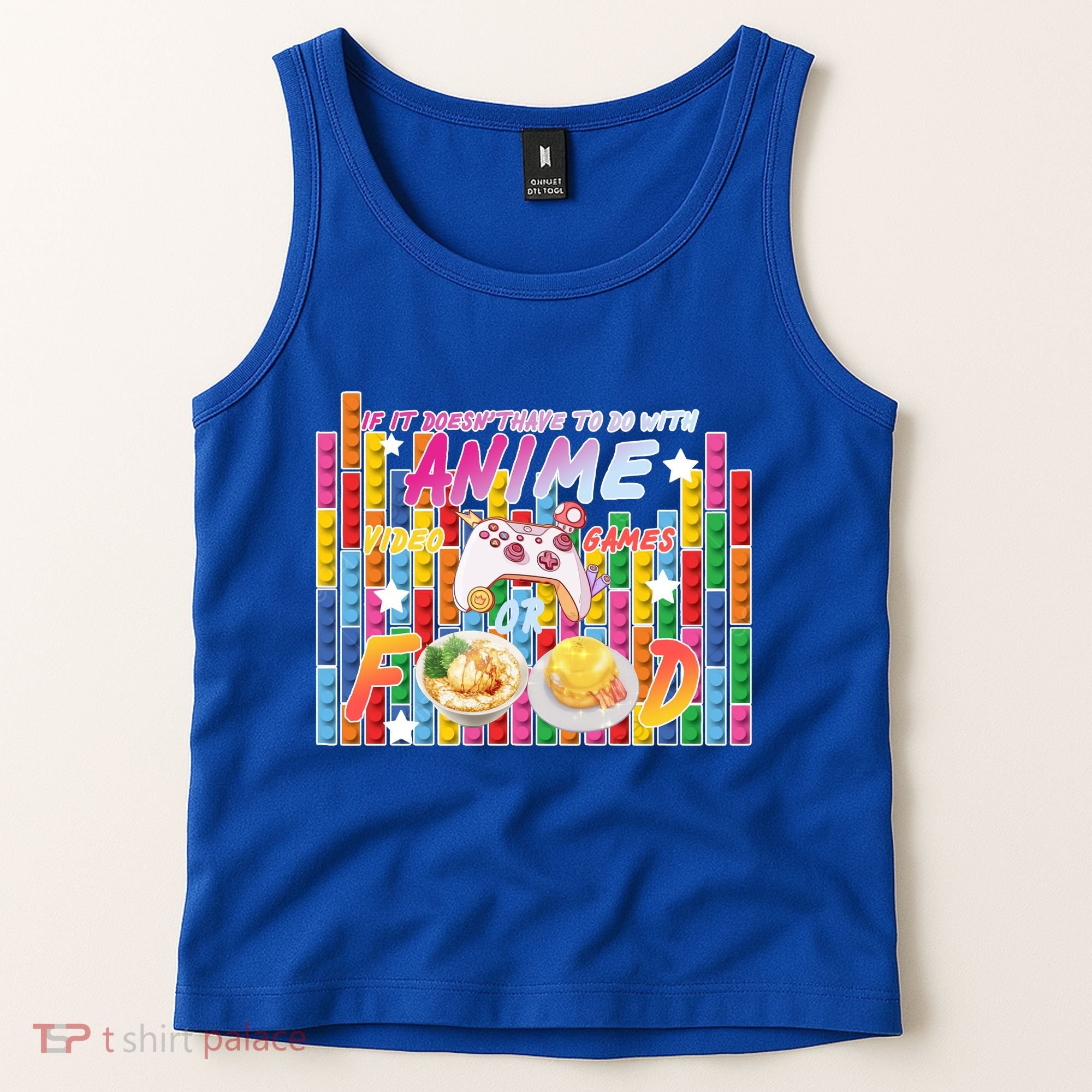 Anime Video Games Food Tank Top