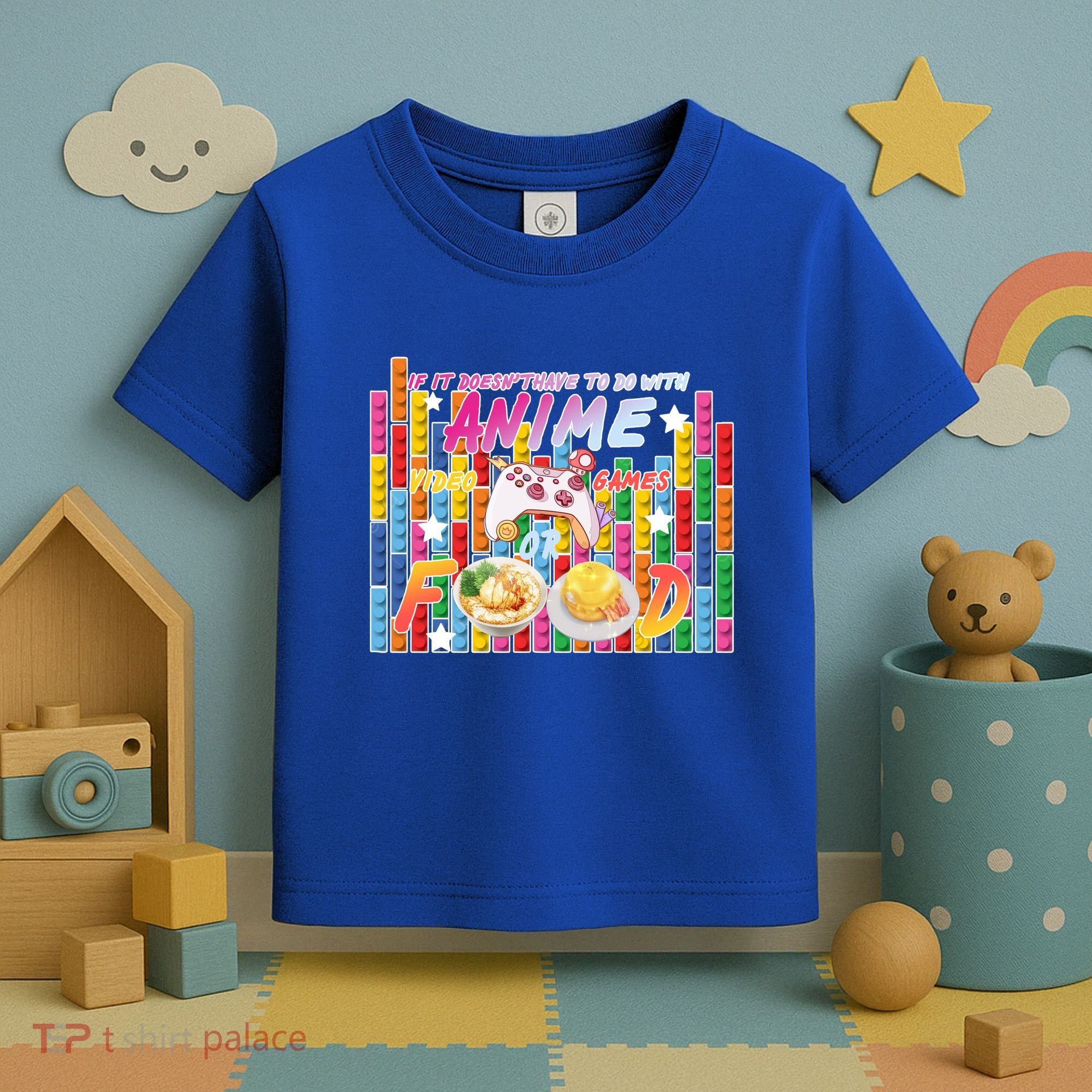 Anime Video Games Food Toddler T-Shirt
