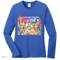 Anime Video Games Food Women's Long Sleeve Shirt thumb 0
