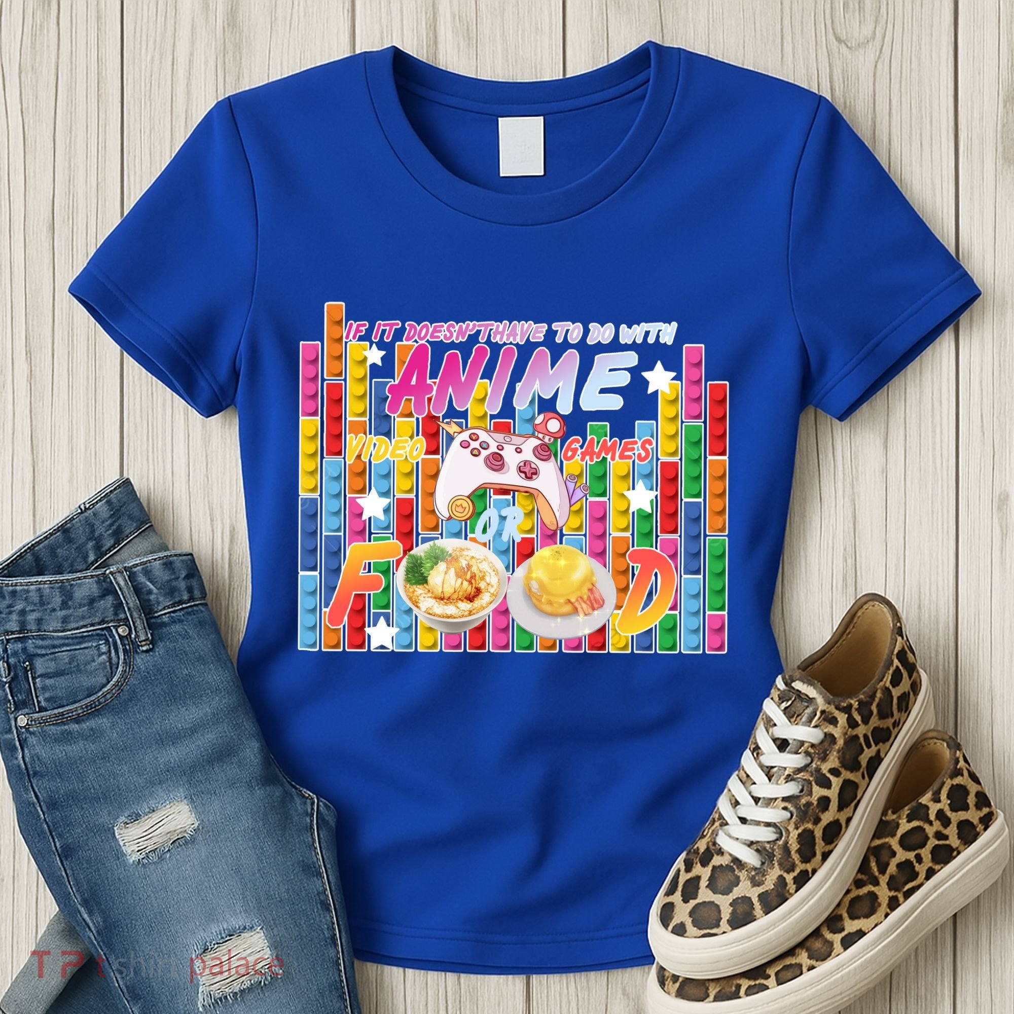 Anime Video Games Food Women's T-Shirt
