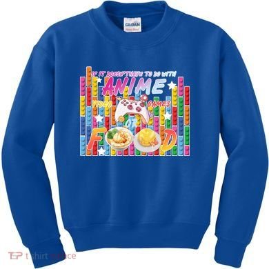 Anime Video Games Food Kids Sweatshirt