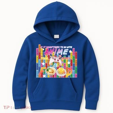 Anime Video Games Food Kids Hoodie