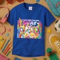 Anime Video Games Food Kids T-Shirt thumb 3