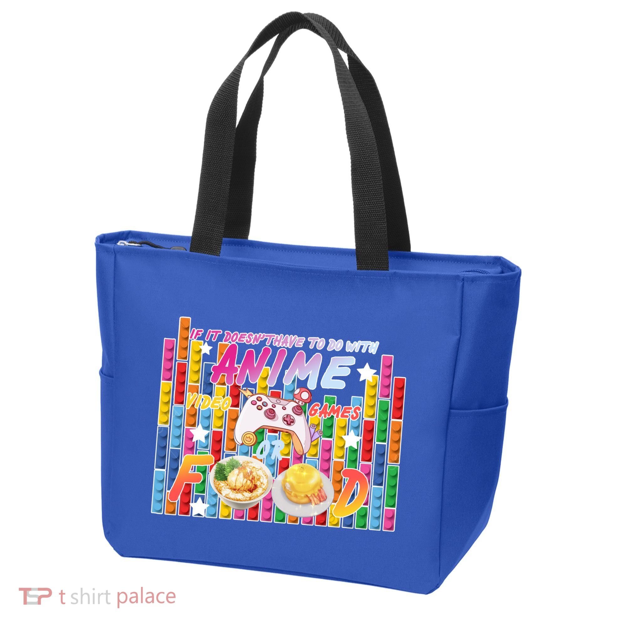 Anime Video Games Food Tote Bag