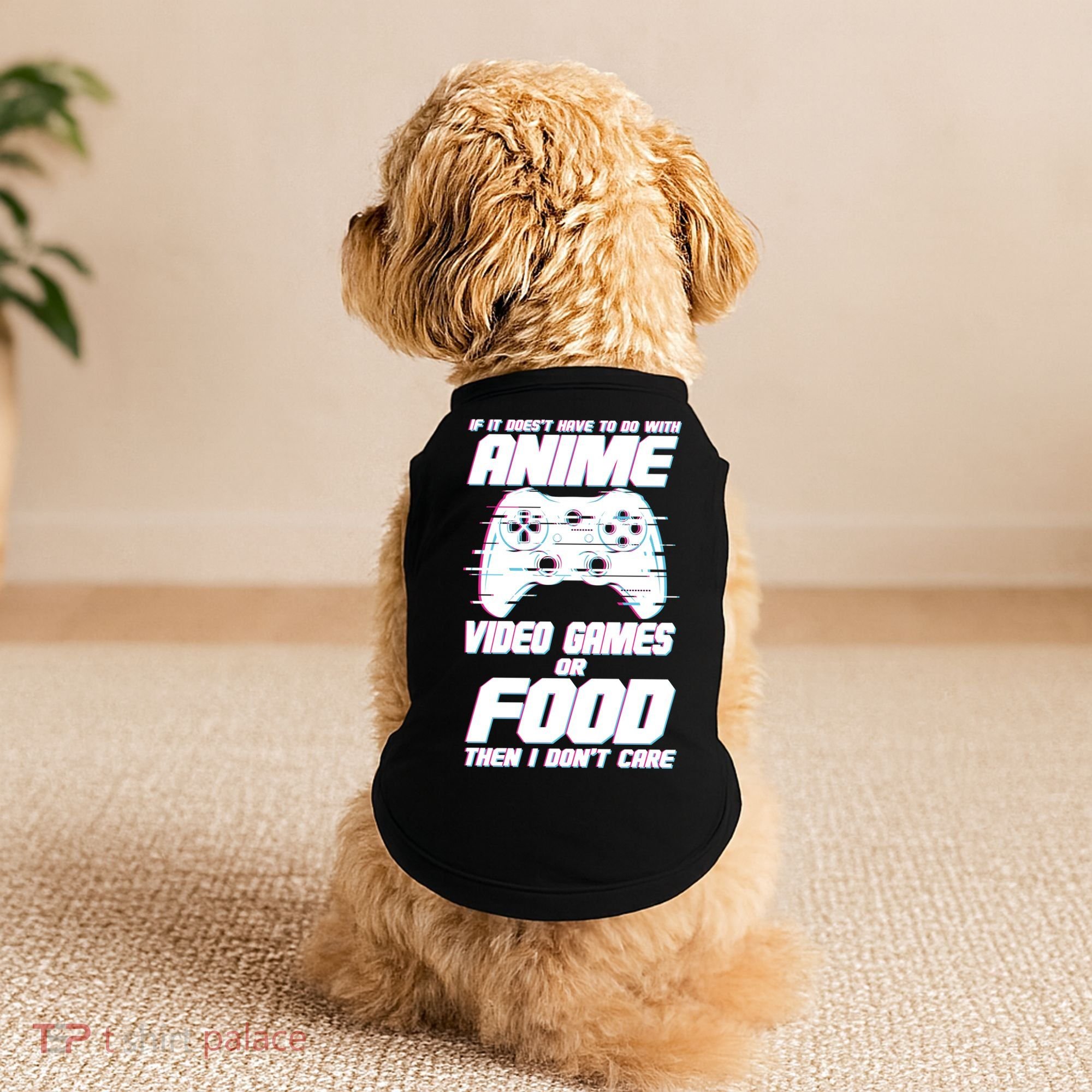 Anime Video Games Or Food Doggie Tank
