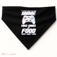 Anime Video Games Or Food USA-Made Doggie Bandana thumb 0