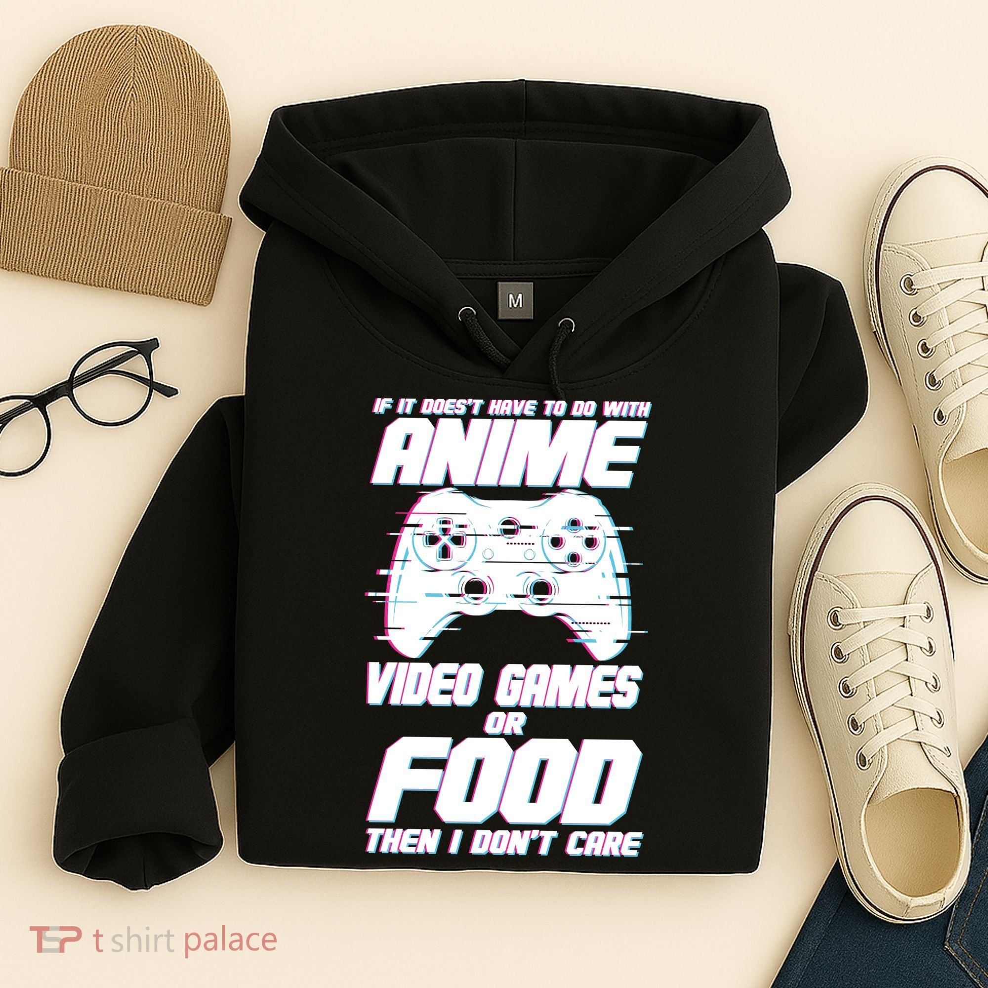 Anime Video Games Or Food Hoodie