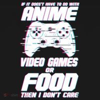 Anime Video Games Or Food Apron thumb 3