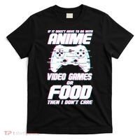 Anime Video Games Or Food T-Shirt thumb 0