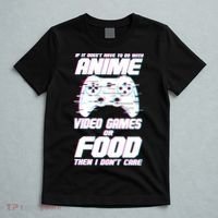 Anime Video Games Or Food T-Shirt thumb 5