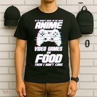 Anime Video Games Or Food T-Shirt thumb 6