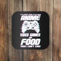 Anime Video Games Or Food Coaster thumb 0