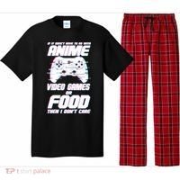 Anime Video Games Or Food Pajama Set thumb 0