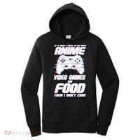 Anime Video Games Or Food Women's Hoodie thumb 0