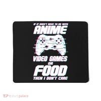 Anime Video Games Or Food Mousepad thumb 0