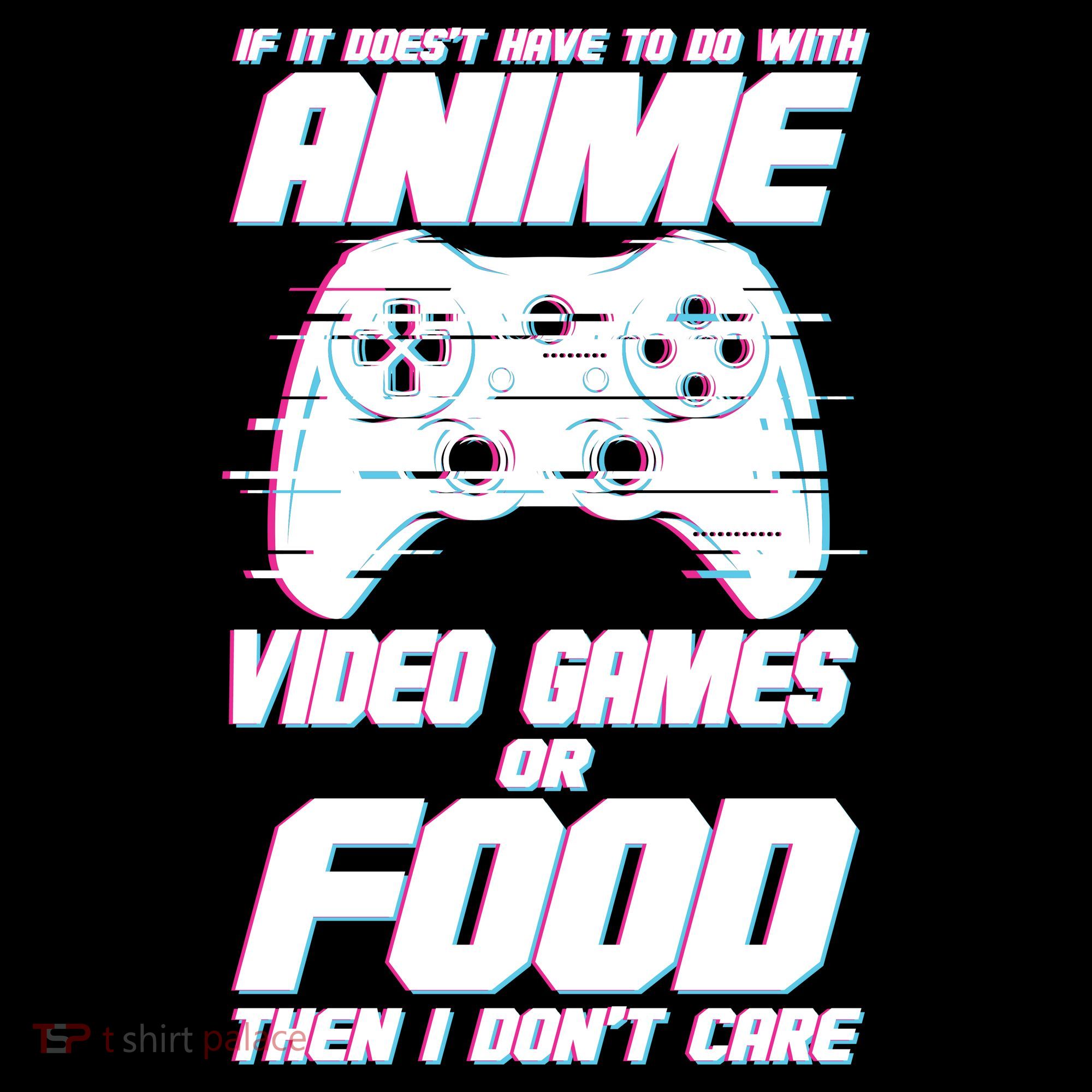 Anime Video Games Or Food Mousepad