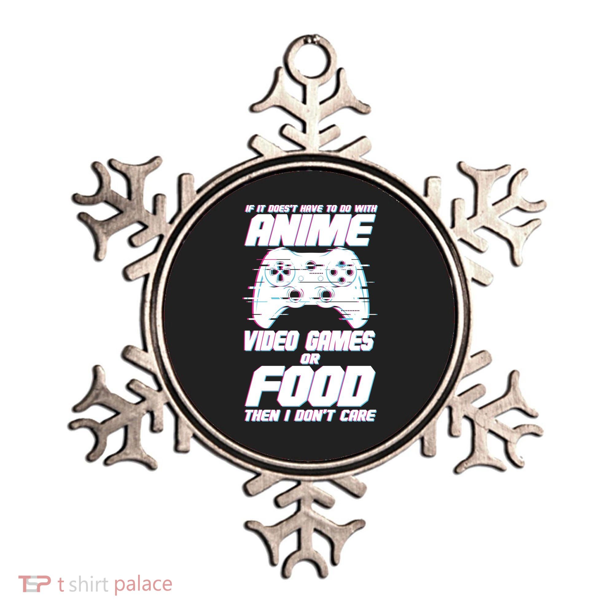 Anime Video Games Or Food Ornament