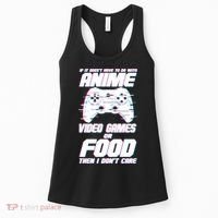 Anime Video Games Or Food Women's Tank Top thumb 0