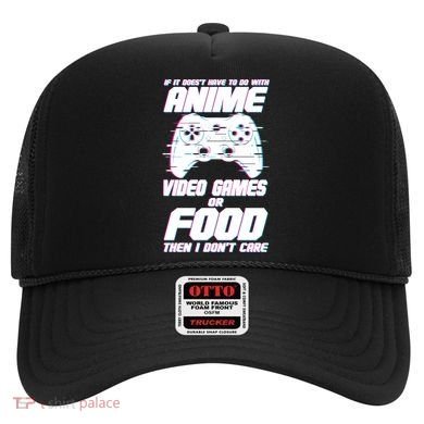 Anime Video Games Or Food Hat