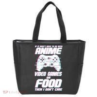 Anime Video Games Or Food Tote Bag thumb 0