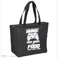 Anime Video Games Or Food Tote Bag thumb 2