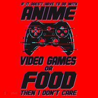 Anime Video Games Or Food Santa Hat thumb 1