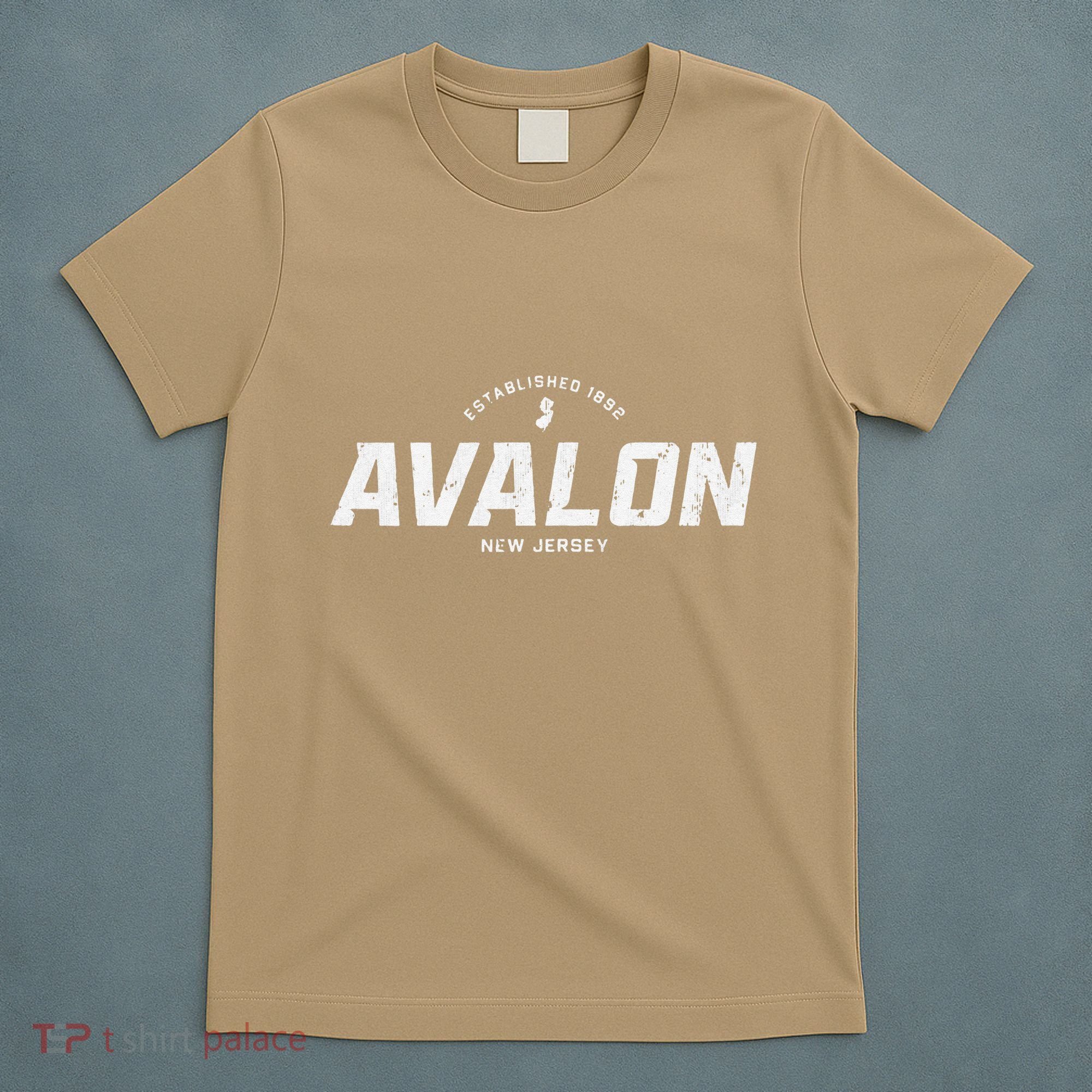 Avalon New Jersey Nj Vintage Athletic Sports T-Shirt