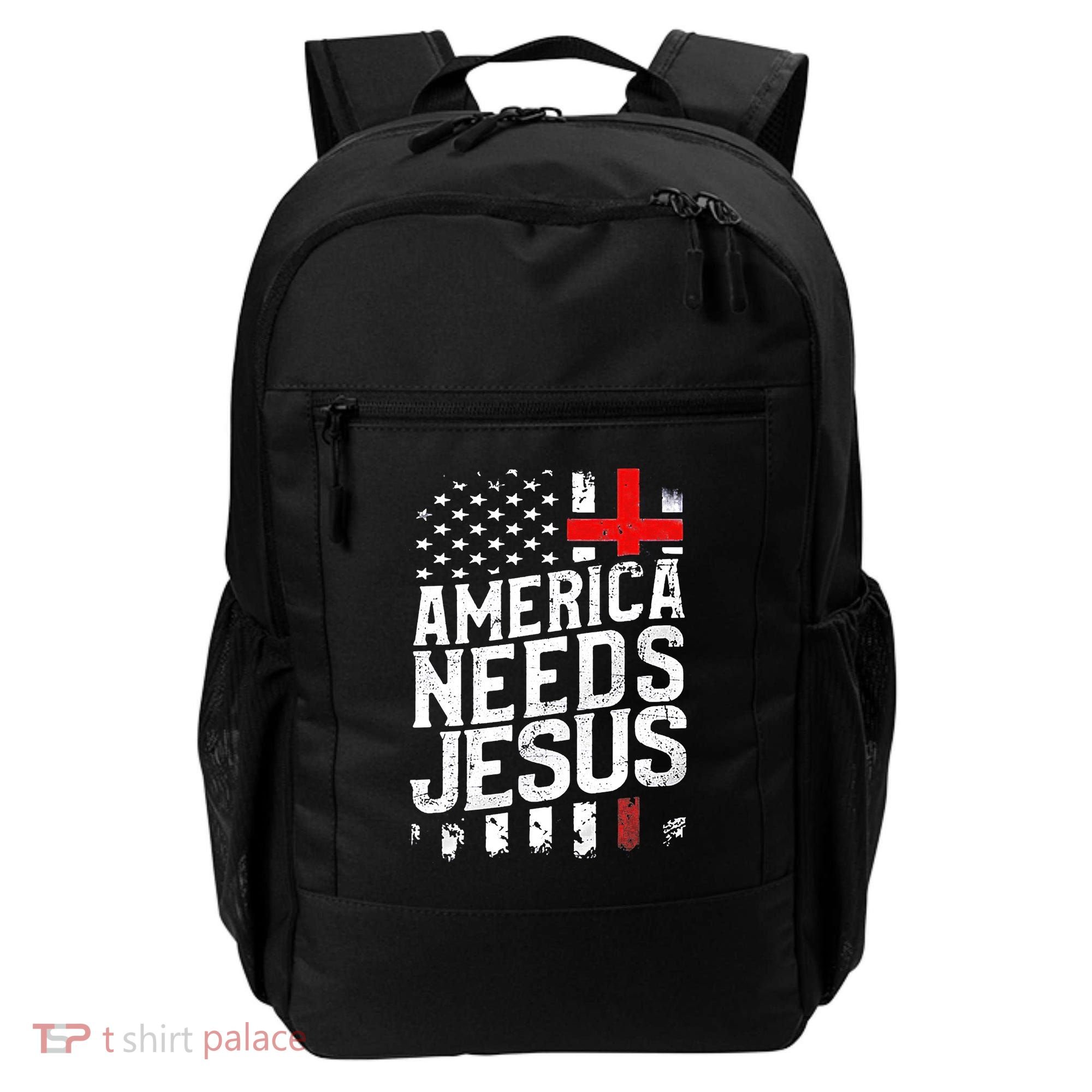 America Needs Jesus Backpack