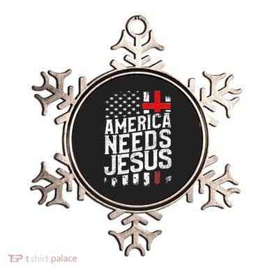 America Needs Jesus Ornament