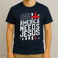 America Needs Jesus T-Shirt thumb 3