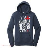 America Needs Jesus Women's Hoodie thumb 0