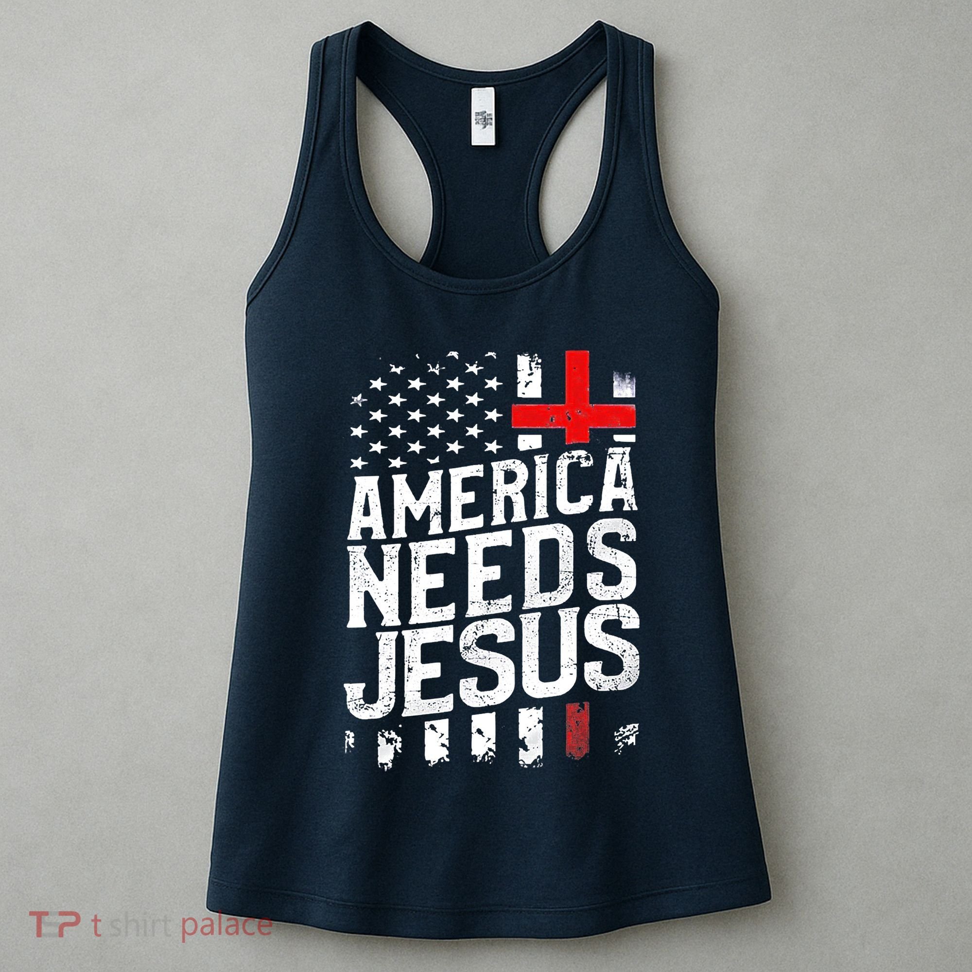 America Needs Jesus Women's Tank Top
